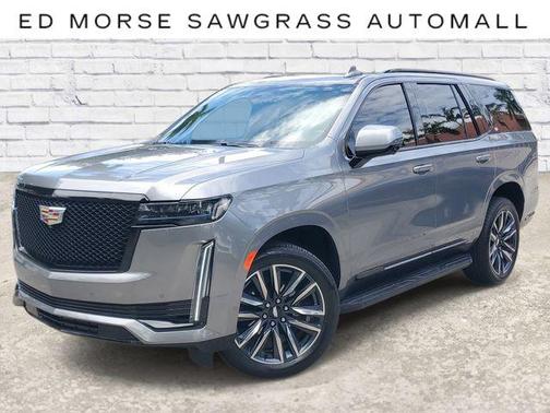 Satin Steel Metallic 2022 Cadillac Escalade Sport