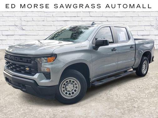 Sterling Gray Metallic 2024 Chevrolet Silverado 1500 WT