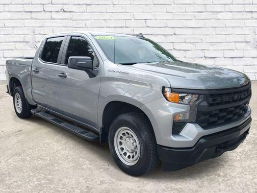 Sterling Gray Metallic 2024 Chevrolet Silverado 1500 WT
