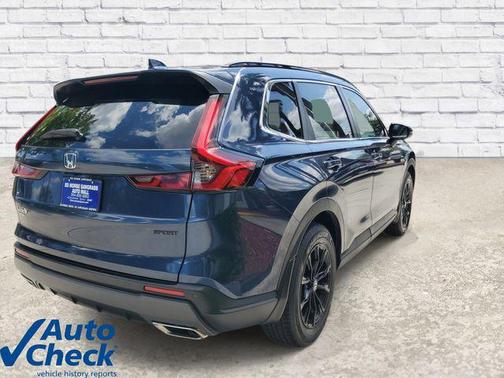 Blue 2025 Honda CR-V Hybrid Sport FWD