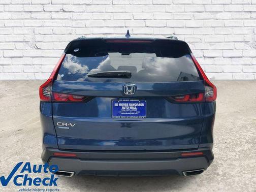 Blue 2025 Honda CR-V Hybrid Sport FWD
