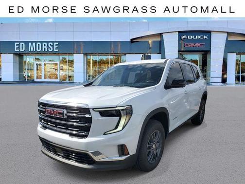 Glacier White Tricoat 2026 GMC Acadia Elevation FWD