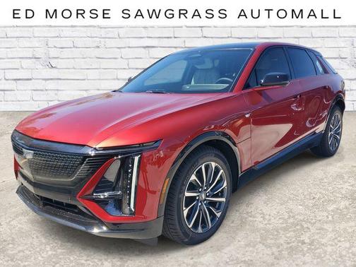 Radiant Red Tintcoat 2026 Cadillac LYRIQ Sport