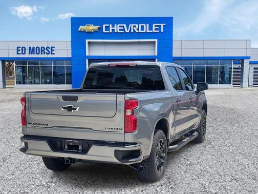 Sterling Gray Metallic 2026 Chevrolet Silverado 1500 Custom