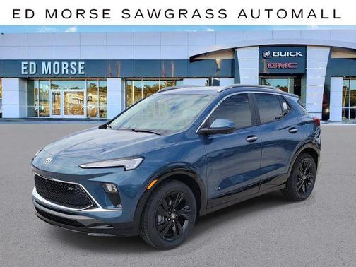 Ocean Blue Metallic 2026 Buick Encore GX Sport Touring