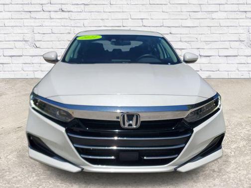 Platinum White Pearl 2021 Honda Accord LX 1.5T
