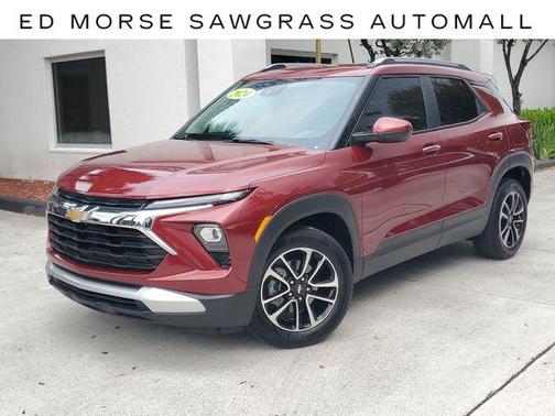 Crimson Metallic 2024 Chevrolet Trailblazer LT