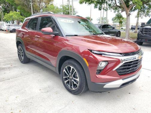 Crimson Metallic 2024 Chevrolet Trailblazer LT