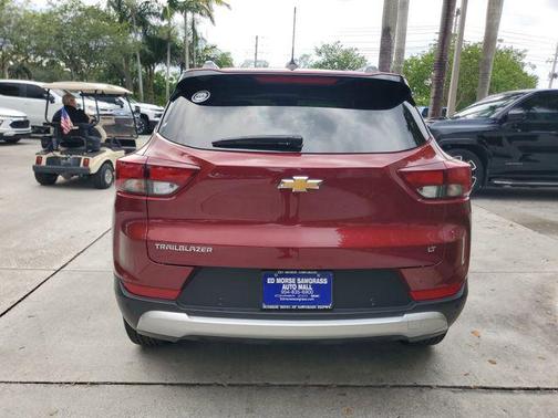 Crimson Metallic 2024 Chevrolet Trailblazer LT