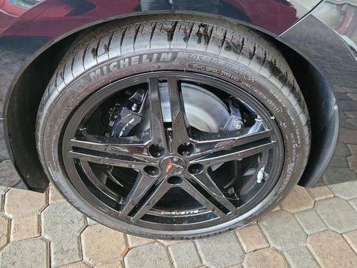 Black 2026 Chevrolet Corvette Stingray w/1LT