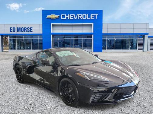 Black 2026 Chevrolet Corvette Stingray w/1LT