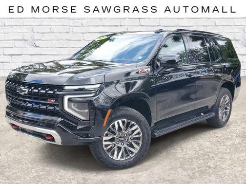 Black 2025 Chevrolet Tahoe 4WD Z71