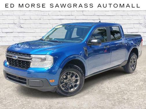 Atlas Blue Metallic 2024 Ford Maverick XLT