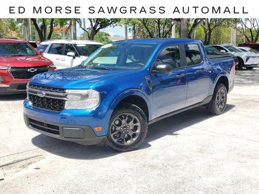 Atlas Blue Metallic 2024 Ford Maverick XLT