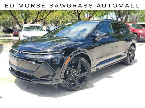 Black 2024 Chevrolet Equinox EV RS