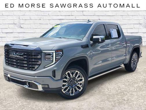 Thunderstorm Gray 2024 GMC Sierra 1500 Denali Ultimate