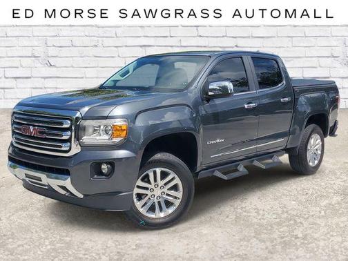 Cyber Gray Metallic 2017 GMC Canyon SLT