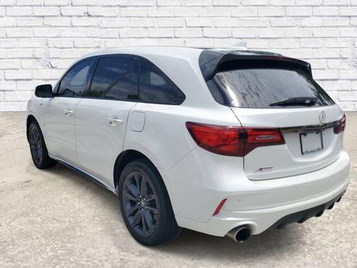 White Diamond Pearl 2019 Acura MDX 3.5L Technology & A-Spec Pkgs