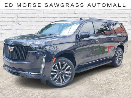 Galactic Gray Metallic 2024 Cadillac Escalade ESV Sport