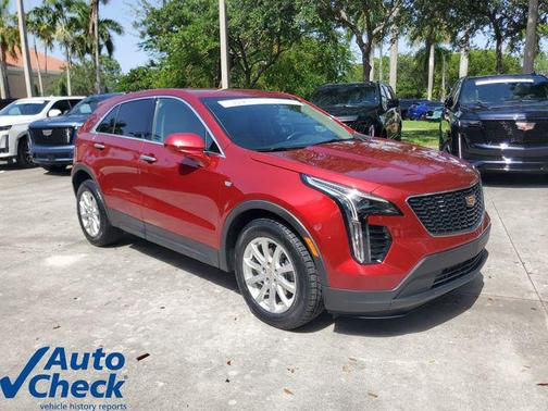 Radiant Red Tintcoat 2023 Cadillac XT4 Luxury