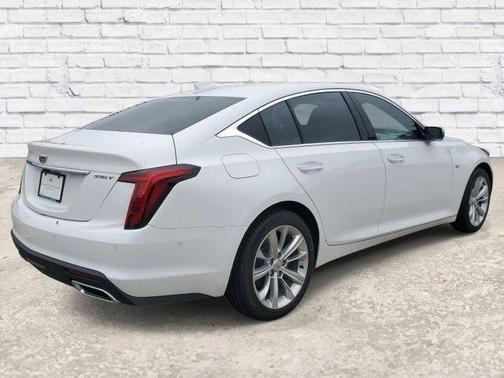 Summit White 2026 Cadillac CT5 Premium Luxury