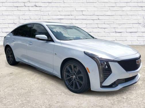 Vibrant White Tricoat 2026 Cadillac CT5 Sport
