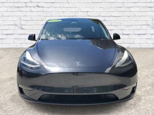 Stealth Grey 2024 Tesla Model Y Long Range Single Motor Rear-Wheel Drive