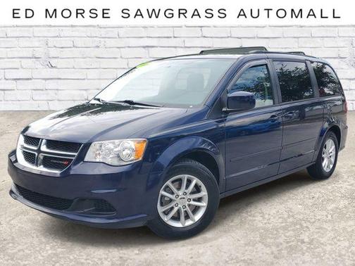 True Blue Pearlcoat 2016 Dodge Grand Caravan SXT