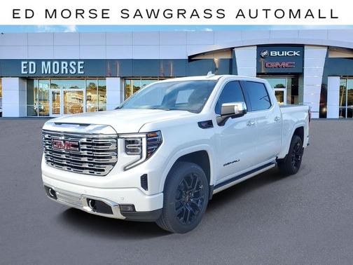 Glacier White Tricoat 2026 GMC Sierra 1500 Denali