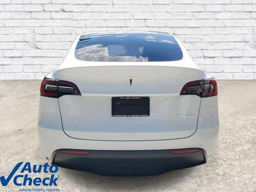 Yellow 2021 Tesla Model Y Long Range Dual Motor All-Wheel Drive