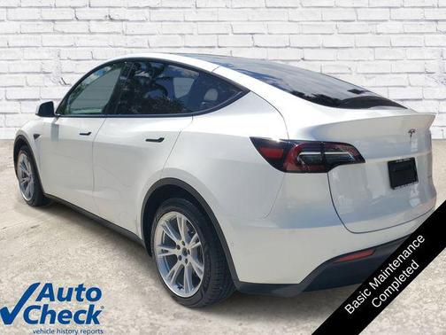Yellow 2021 Tesla Model Y Long Range Dual Motor All-Wheel Drive