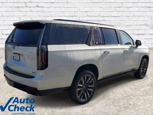 Crystal White Tricoat 2023 Cadillac Escalade ESV Sport Platinum