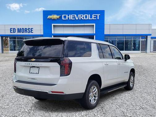 Summit White 2026 Chevrolet Suburban LS