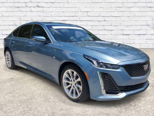 Midnight Steel Metallic 2024 Cadillac CT5 Luxury