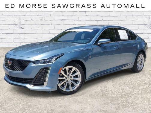 Midnight Steel Metallic 2024 Cadillac CT5 Luxury