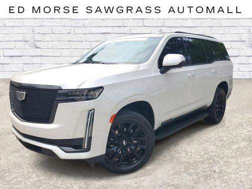 Crystal White Tricoat 2024 Cadillac Escalade Sport
