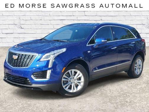 Opulent Blue Metallic 2023 Cadillac XT5 Luxury