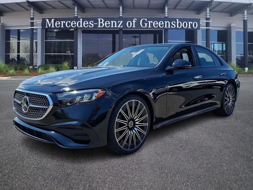 Black 2025 Mercedes-Benz E-Class