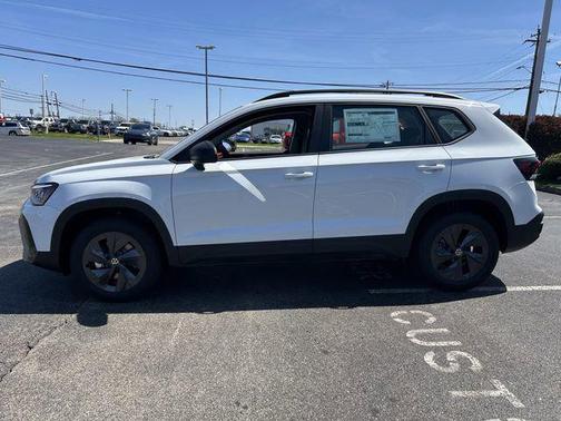 Pure White 2026 Volkswagen Taos S