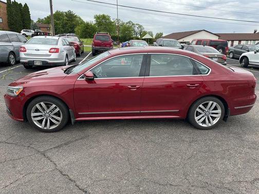 Red Metallic 2017 Volkswagen Passat 1.8T SEL Premium