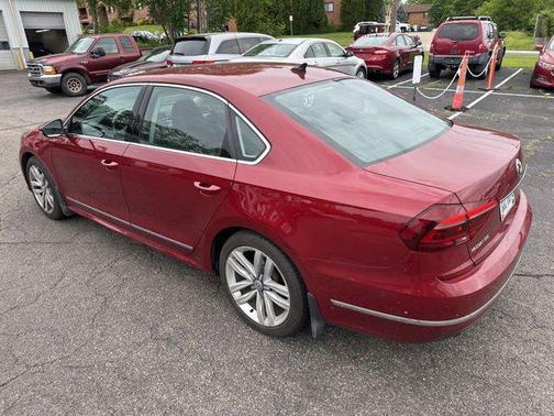 Red Metallic 2017 Volkswagen Passat 1.8T SEL Premium