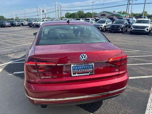 Red Metallic 2017 Volkswagen Passat 1.8T SEL Premium