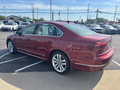 Red Metallic 2017 Volkswagen Passat 1.8T SEL Premium