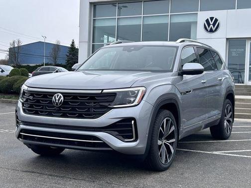 silver mist metallic 2026 Volkswagen Atlas 2.0T SEL Premium R-Line 4MOTION