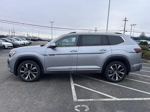 silver mist metallic 2026 Volkswagen Atlas 2.0T SEL Premium R-Line 4MOTION