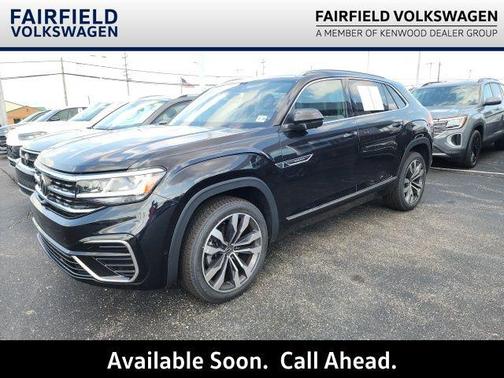 Deep Black 2023 Volkswagen Atlas Cross Sport 3.6L V6 SEL Premium R-Line