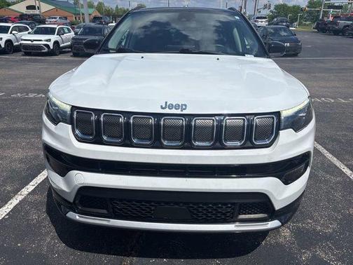 Bright White Clearcoat 2022 Jeep Compass Limited