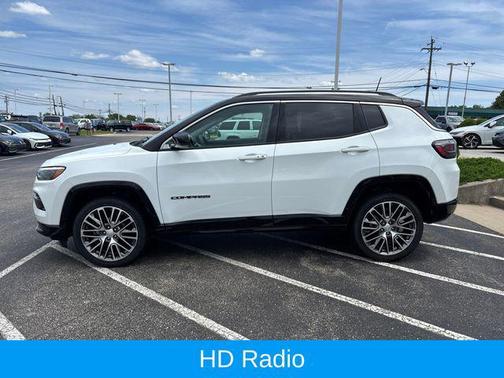 Bright White Clearcoat 2022 Jeep Compass Limited