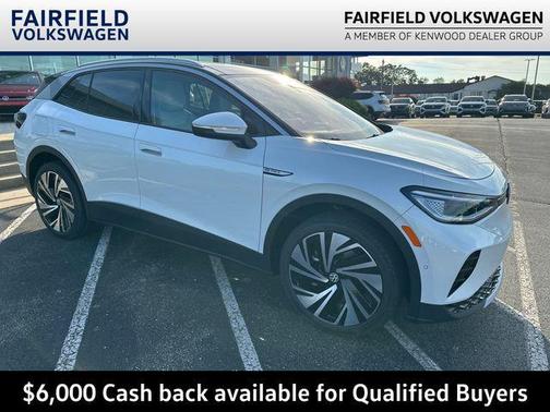 Opal White 2026 Volkswagen ID.4 AWD Pro S Plus