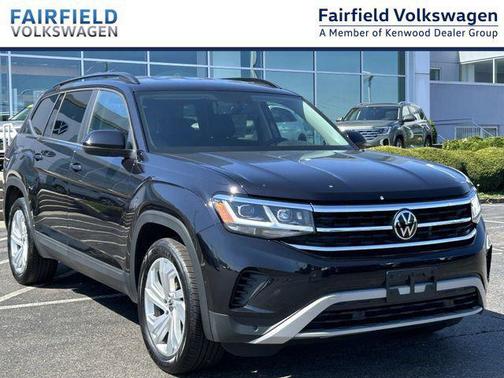 Deep Black Pearl 2023 Volkswagen Atlas 3.6L SE w/Technology